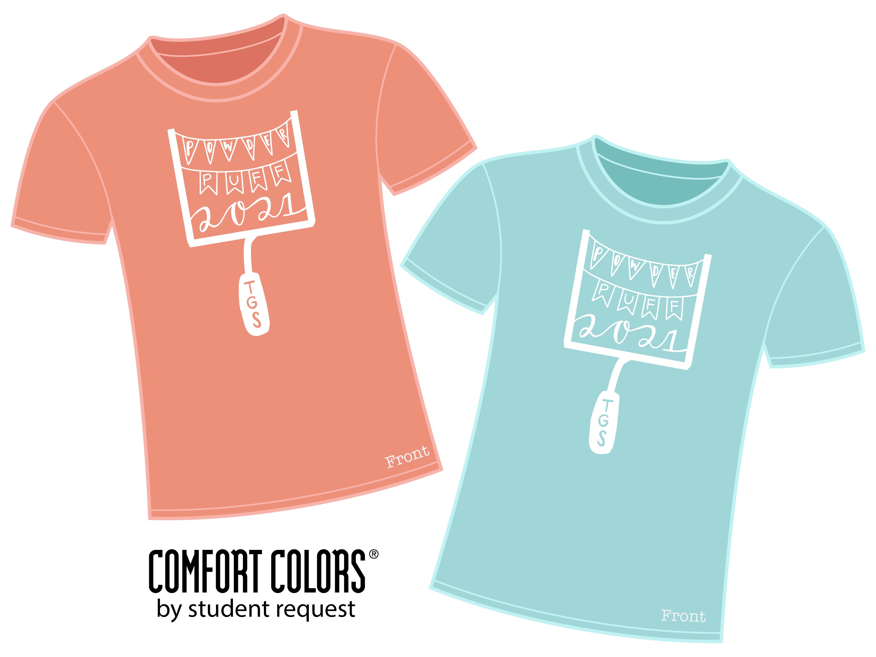 powder puff game shirt
